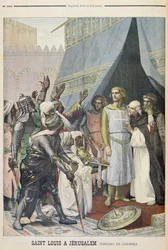 St. Louis i Jerusalem, illustration från den illustrerade bilagan till Le Petit Journal, 11 september 1898